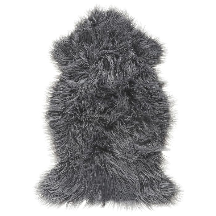 Faux Sheepskin Rug Grey MUNGO