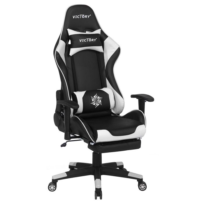 Gaming Chair Black and White VICTORY