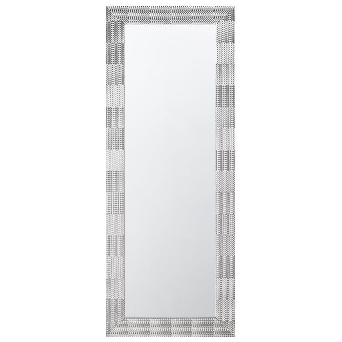 Wall Mirror 50x130cm Silver