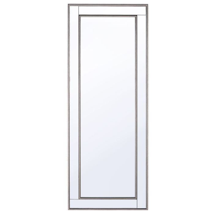 Wall Mirror 50x130cm Gold with Silver