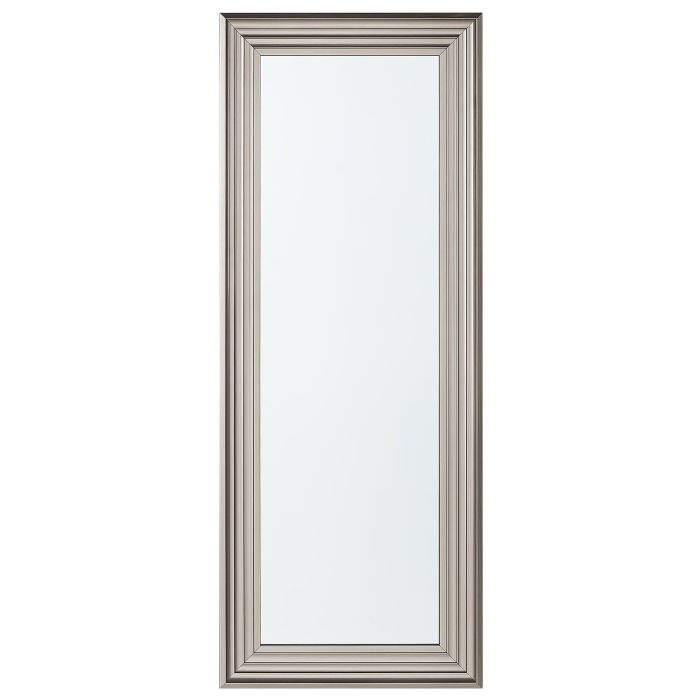 Wall Mirror 50x130cm Silver