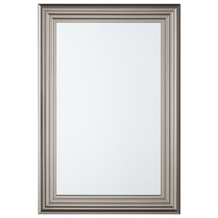 Wall Mirror 61x91cm Silver