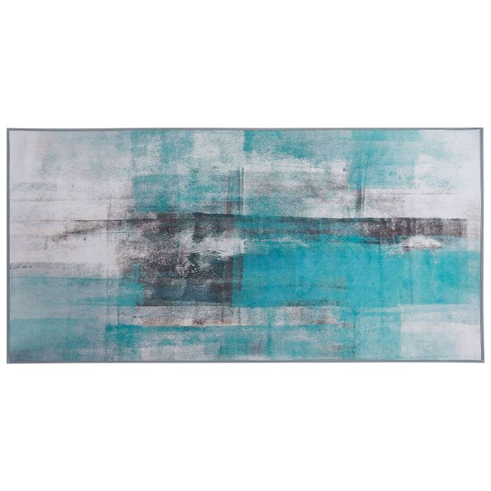 Area Rug 80x150cm Blue