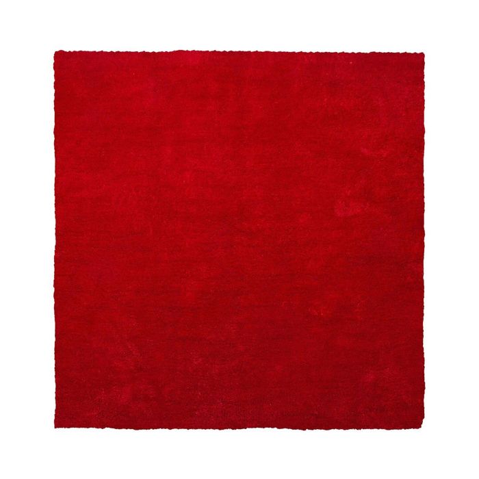 Shaggy Area Rug 200x200cm Red