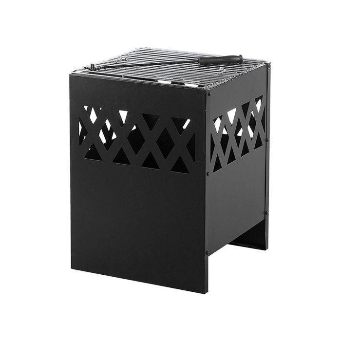 Charcoal Fire Pit Black SHIGA