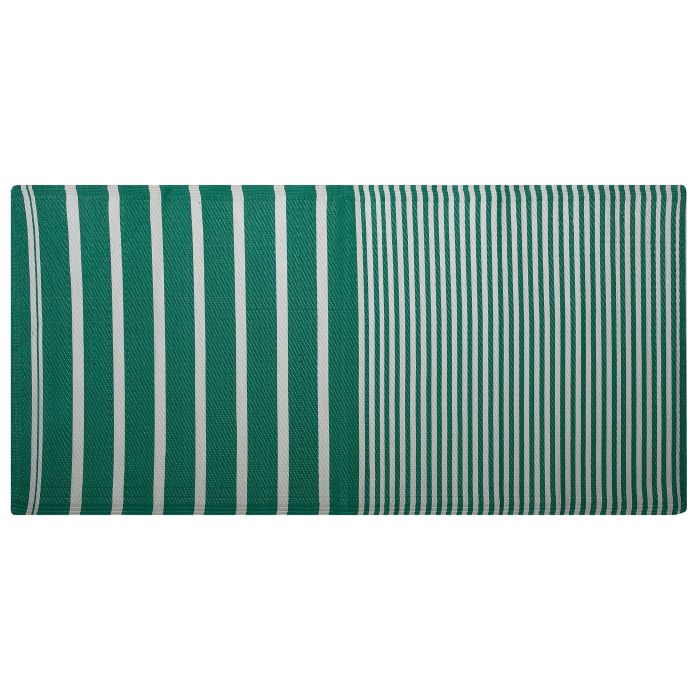Outdoor Area Rug 90x180cm Green
