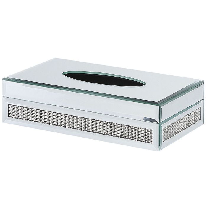 Mirrored Tissue Box Holder