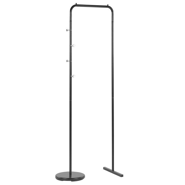 Metal Clothes Rack Black