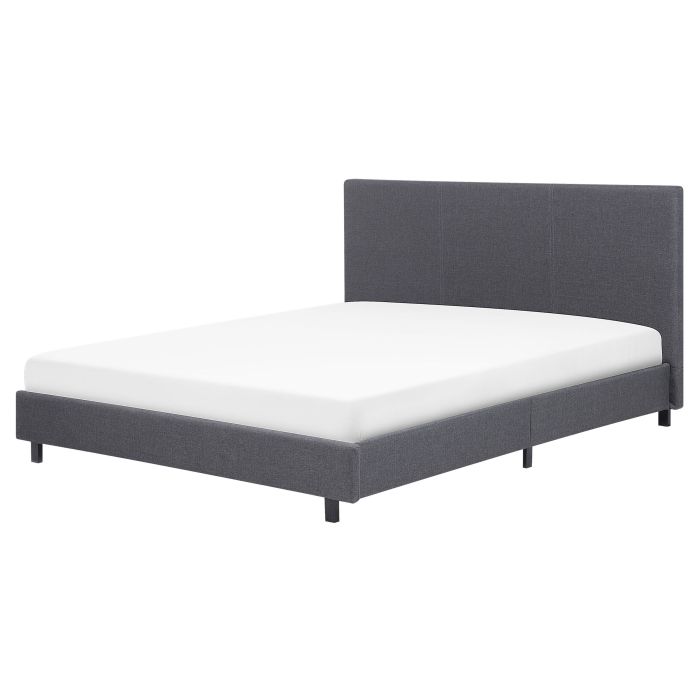 Fabric EU King Bed Grey ALBI