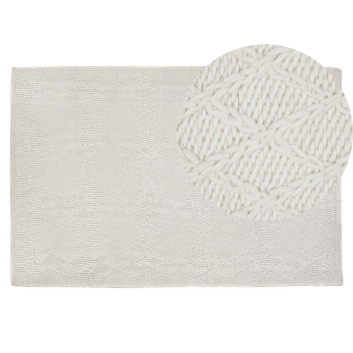 Area Rug 140x200cm Off - White
