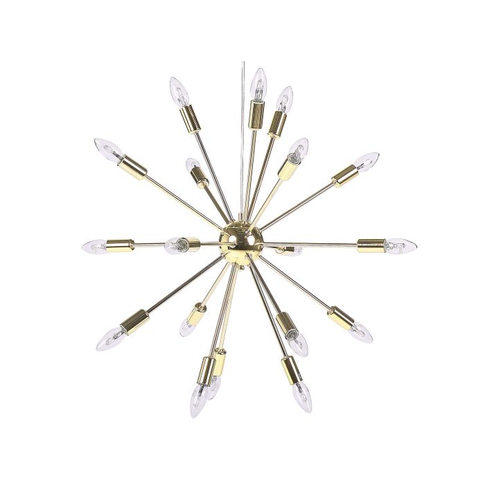 18 Light Pendant Lamp Gold MAGUSE