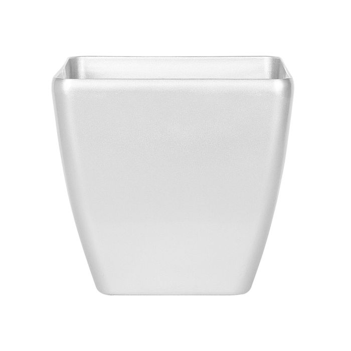 Plant Pot 35 x 35 x 34 cm Silver ASTRAS