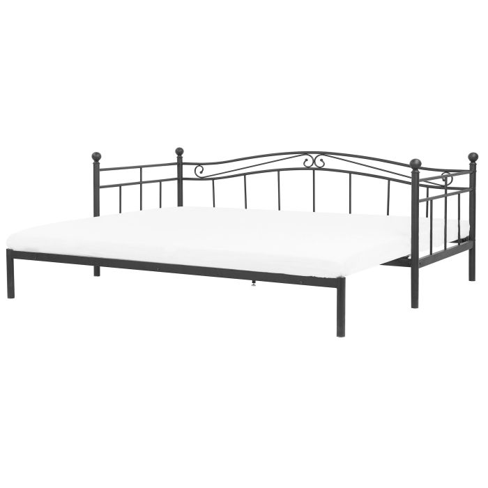 EU Single to Super King Size Daybed Black TULLE