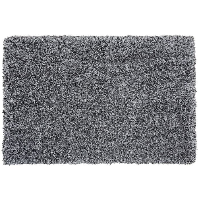 Shaggy Area Rug 200x300cm Black and White