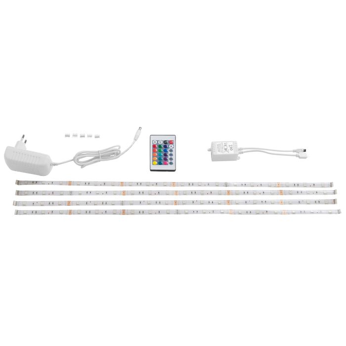 LED Strip Lights 16 Colours 4 x 60 cm