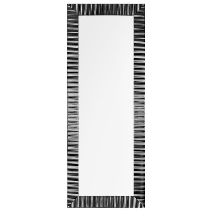 Wall Mirror 50x130cm Black