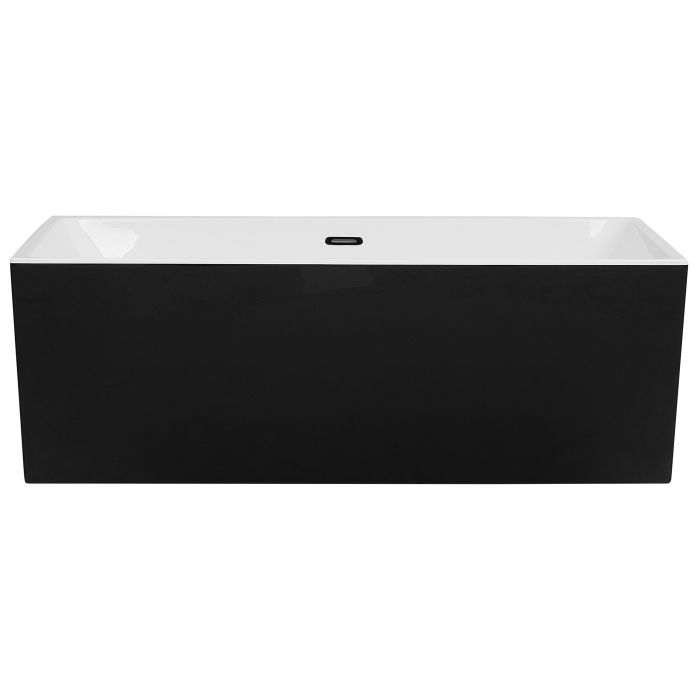Freestanding Bath 1700 x 810 mm Black RIOS