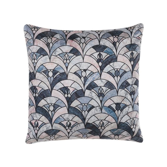 Cushion Geometric Pattern 45x45cm Multicolour