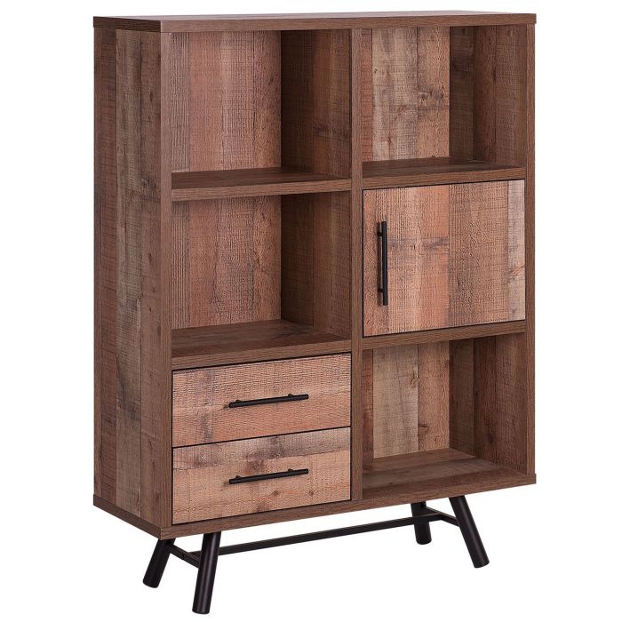 Bookcase Light Wood ATLANTA