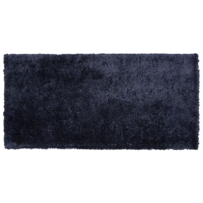Shaggy Area Rug 80x150cm Blue
