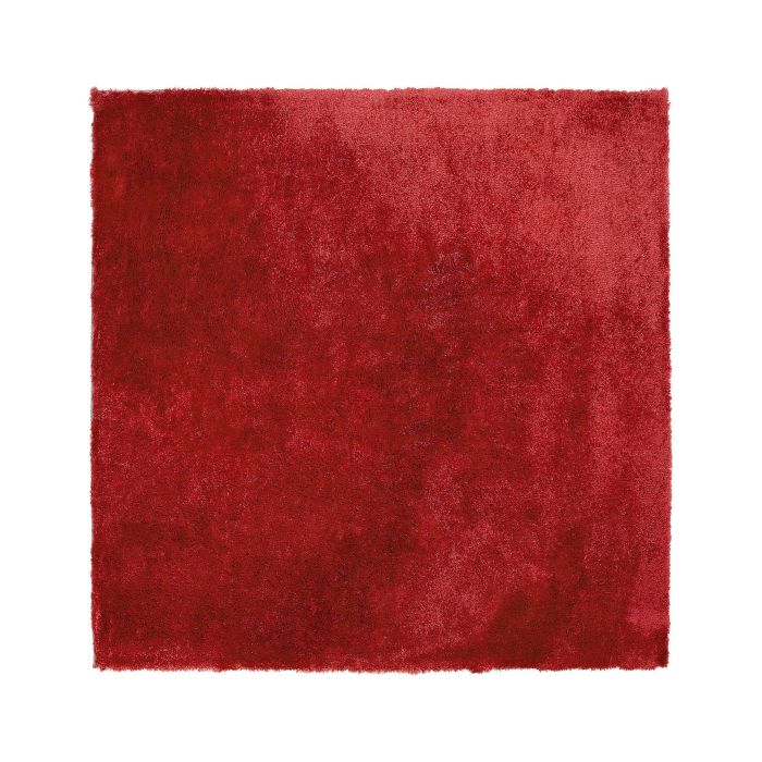 Shaggy Area Rug 200x200cm Red