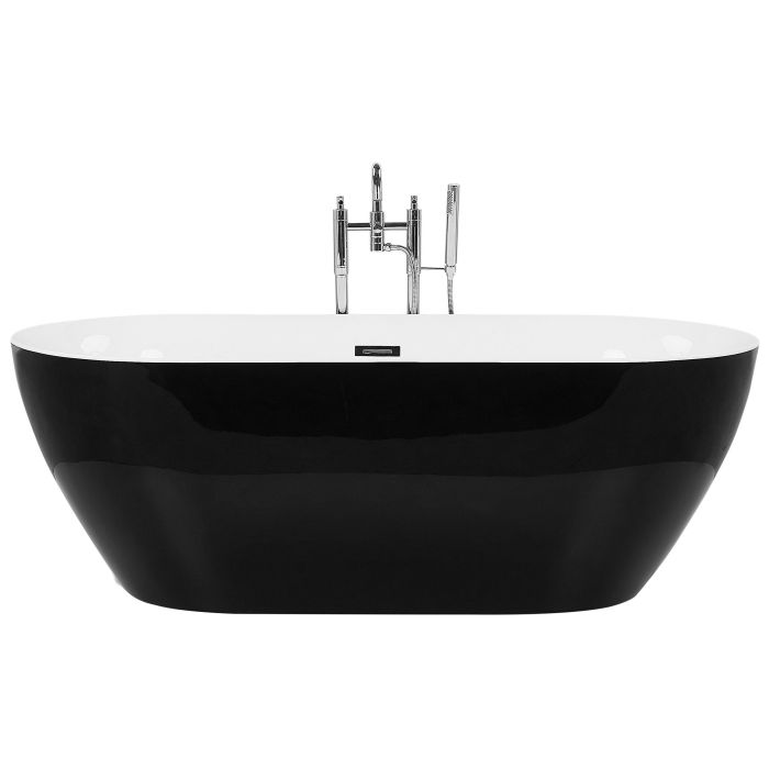 Freestanding Bath 1700 x 800 mm Black CARRERA