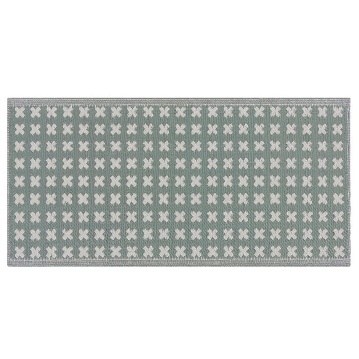 Outdoor Area Rug 90x180cm Green