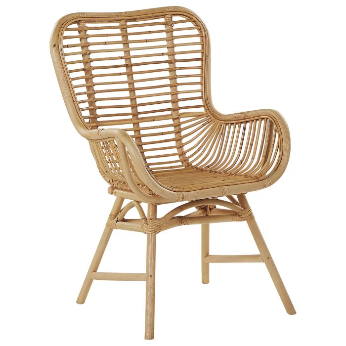 Rattan Accent Chair Natural TOGO