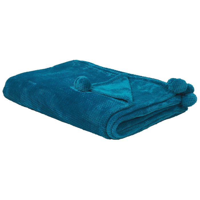 Blanket 200 x 220 cm Sea Blue SAITLER