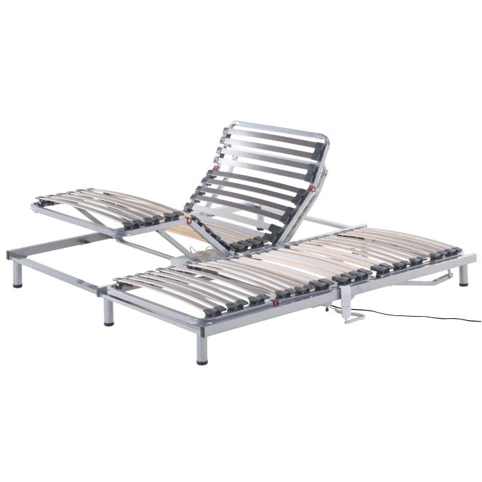Set of 2 EU Single Size Electric Adjustable Bed Frames COMFORT
