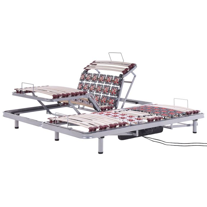 Set of 2 EU Single Size Electric Adjustable Bed Bases MOON