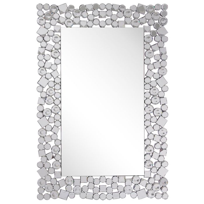 Wall Mirror 60x90cm Silver