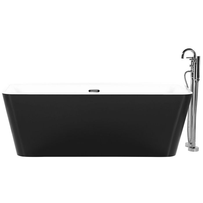 Bath 1700 x 800 mm Black HASSEL
