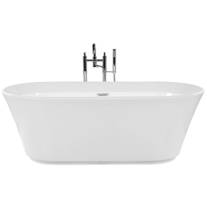 Freestanding Bath 1700 x 800 mm White OVALLE
