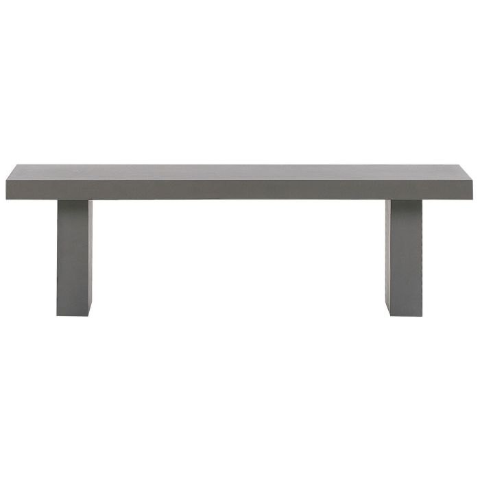 Concrete Outdoor Bench Grey 150 x 40 cm TARANTO