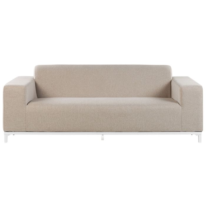 Garden Sofa Beige with White ROVIGO