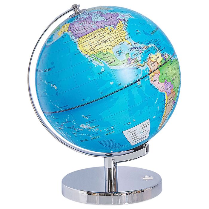 Decorative Globe with LED 30cm Blue