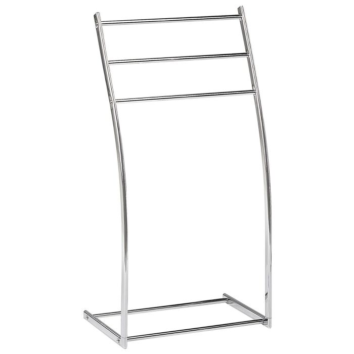 Towel Stand 44 x 86 cm Silver AMBIL