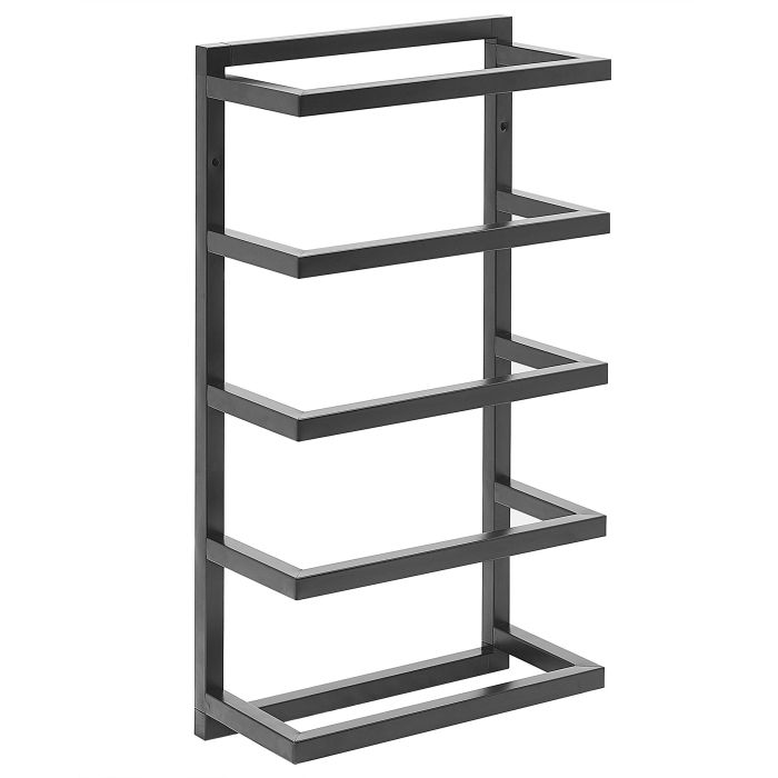 Towel Rack 31 x 57 cm Black CINTRA