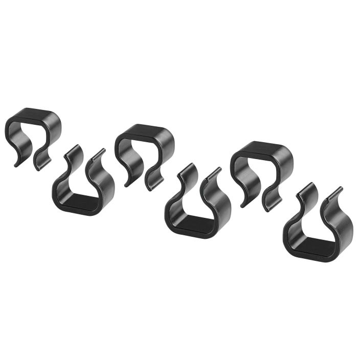 Set of 6 Outdoor Fastener Clips RIETI