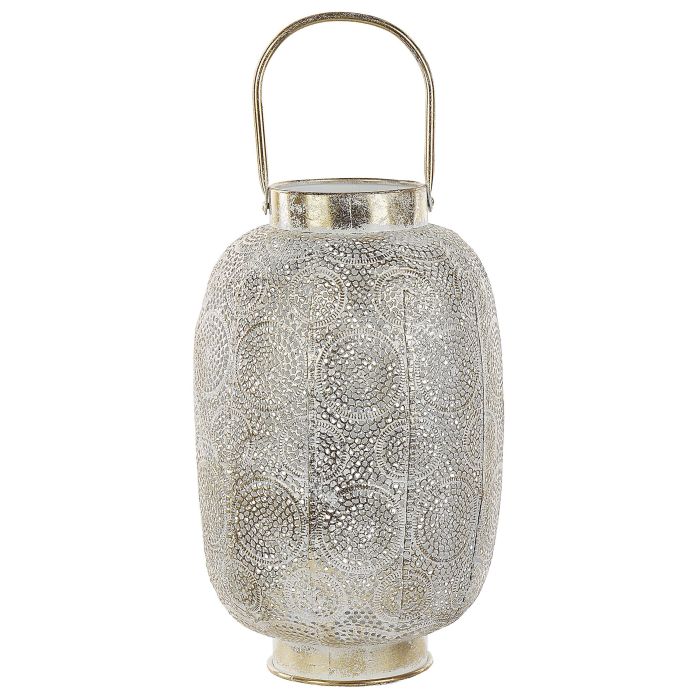 Metal Candle Lantern 40 cm Gold LANTAU
