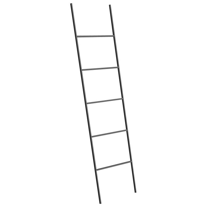 Towel Stand 50 x 165 cm Black ARIBIBI