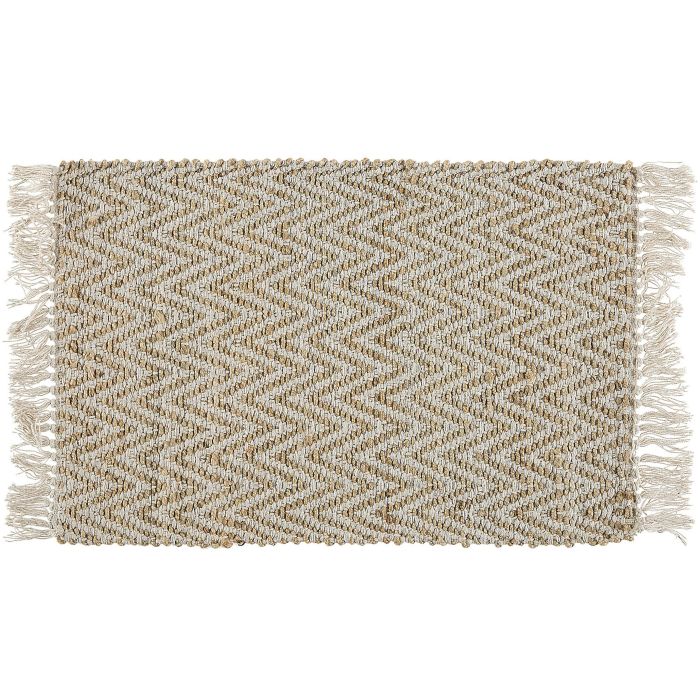 Jute Runner Rug 50x80cm Beige