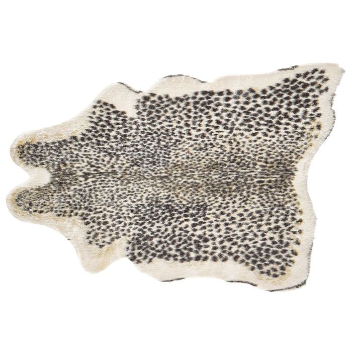 Cheetah Print Rug Brown NAMBUNG
