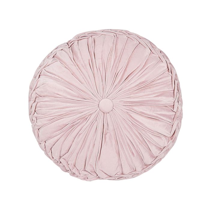 Cushion with Pleats 40cm Pink