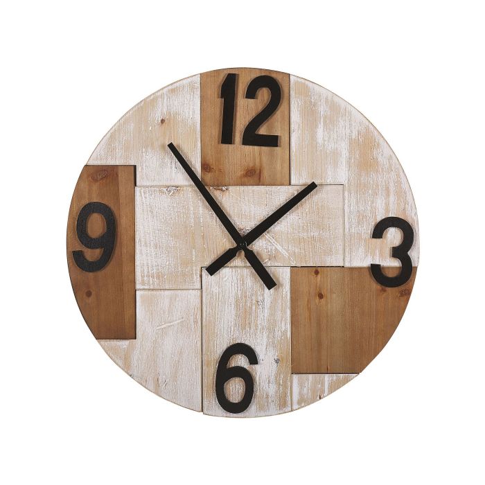 Wall Clock 60cm Light Wood