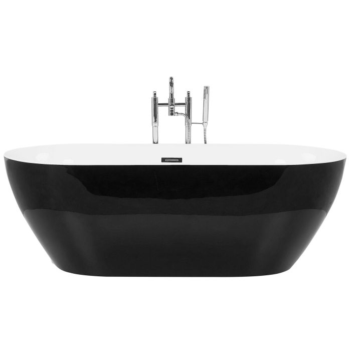 Freestanding Bath 1800 x 800 mm Black CARRERA