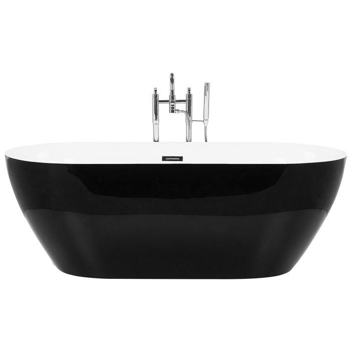 Freestanding Bath 1600 x 750 mm Black CARRERA