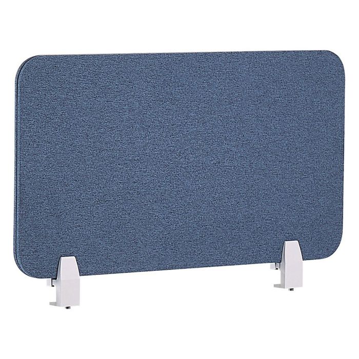 Desk Screen 72 x 40 cm Blue WALLY