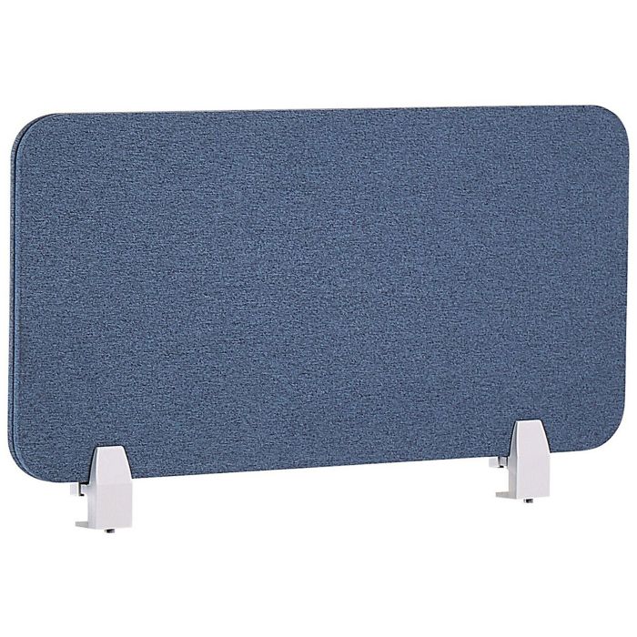 Desk Screen 80 x 40 cm Blue WALLY